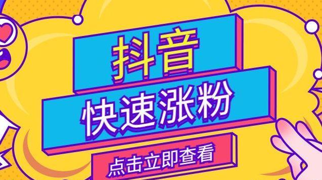 抖音里面粉丝有什么用_抖音有效粉_抖音有效粉丝